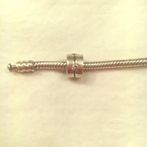 Birthstone diamond charm for Pandora